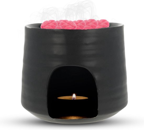 Foto: Scentchips buddha hoofd waxbrander geurbrander oliebrander wax melts brander aromabrander ook geschikt voor essenti le oli n geurolie waxmelts wit