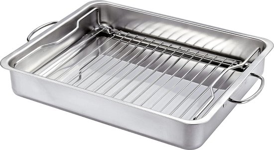 Cocotte grill et four 40 cm BBQ inox 68 litres - STYLE avec couvercle