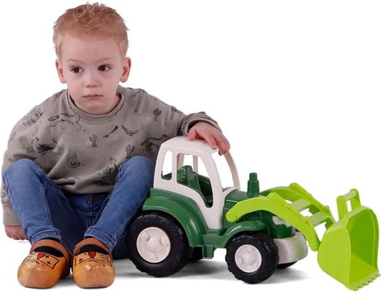 Cavallino Toys Cavallino XL Tractor Groen, 40cm van Cavallino Toys — afbeelding 4