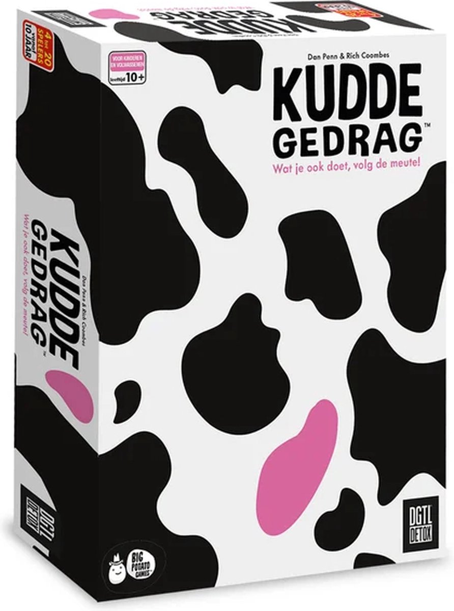 Megableu Kuddegedrag - Partyspel voor Grote Groepen - Grappig Familiespel Vanaf 10 Jaar - 4-20 Spelers - Denk als de Kudde of Krijg de Roze Koe — afbeelding 15