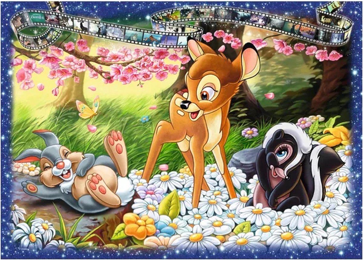 Ravensburger puzzel Disney Bambi - Legpuzzel - 1000 stukjes — afbeelding 5