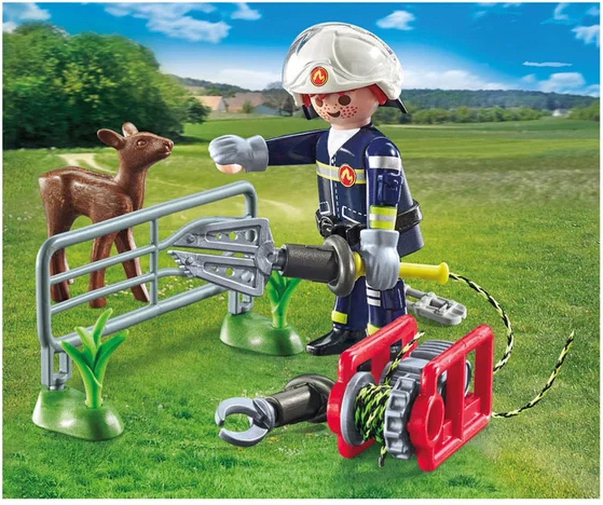 PLAYMOBIL Action Heroes Dierenbescherming brandweer - 71467 — afbeelding 10