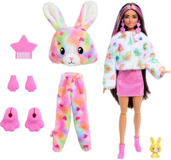 Barbie Cutie Reveal Color Dream - Barbiepop - Konijn — afbeelding 5