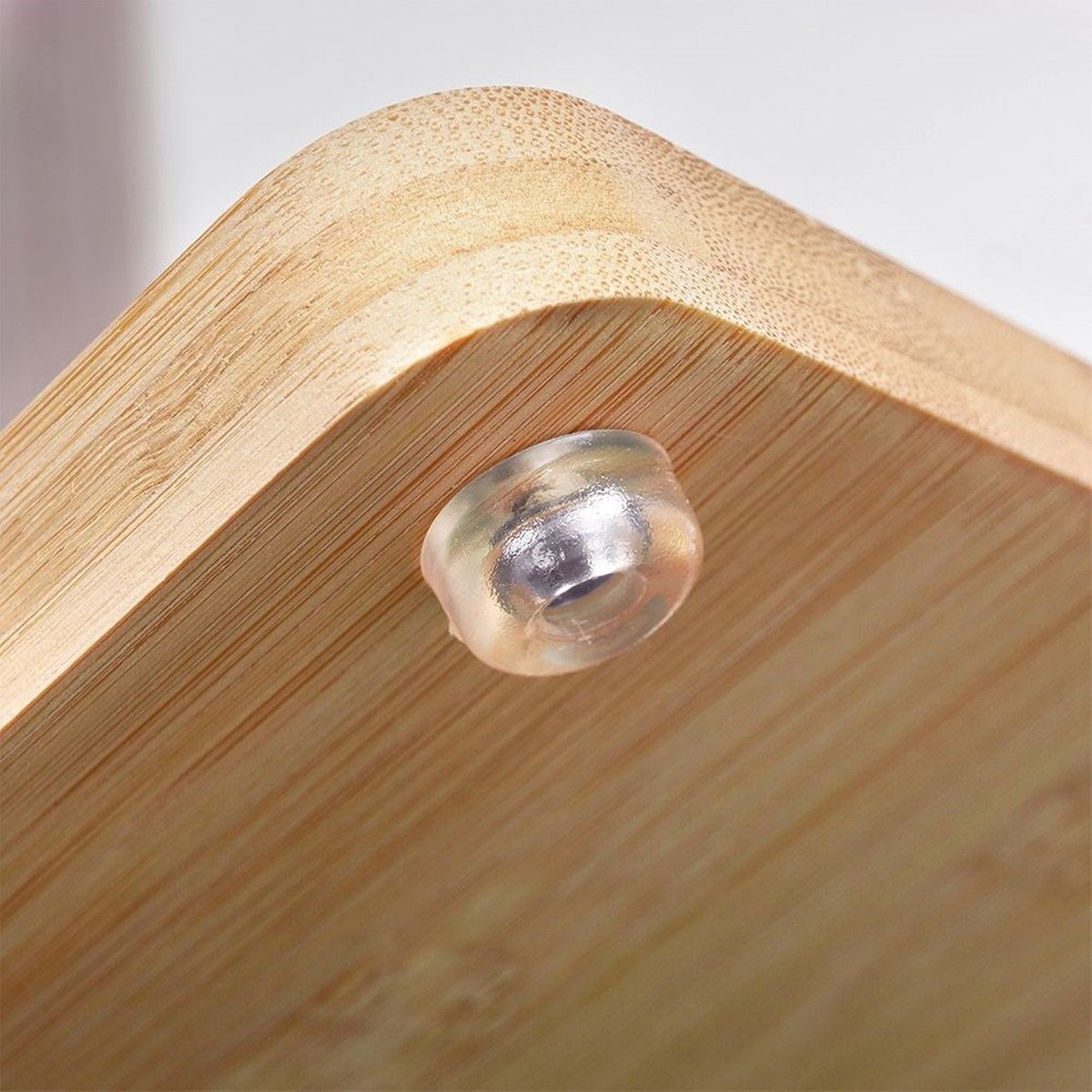 Kaasplank met Kaasmes Bamboe 5 delig - Serveerplank - Kaasmessen - Set - Hapjesplank - Mesjes - Snijplank — cadeau in Kookcadeaus - foto 5