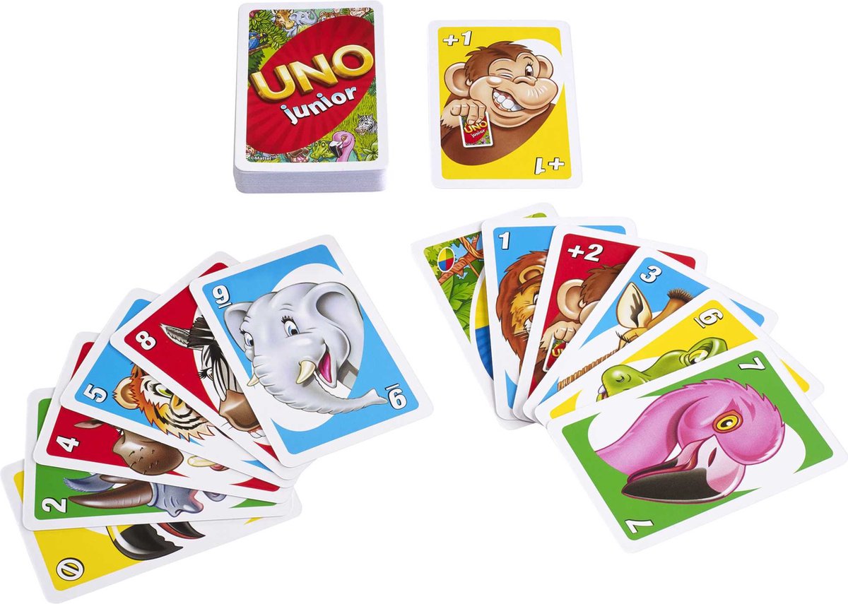 Mattel Games UNO Junior 2.0 Kaartspel — afbeelding 9
