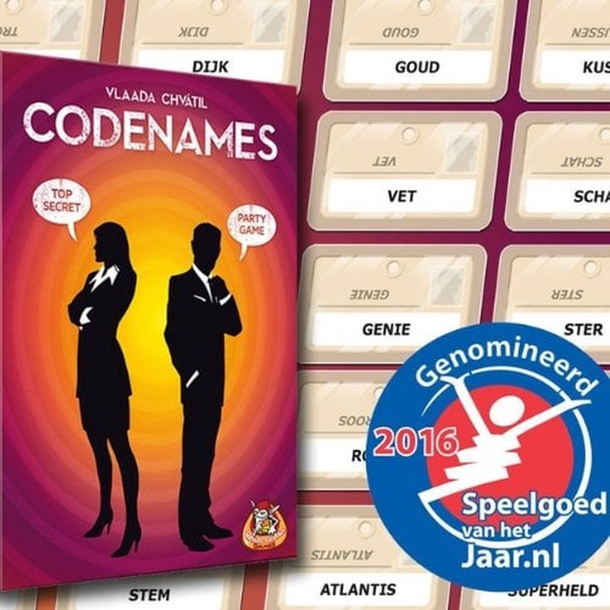 White Goblin Games Codenames - Uniek woordspel voor 2 teams - Gezelschapsspel — afbeelding 15