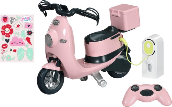BABY born E-Scooter - Roze