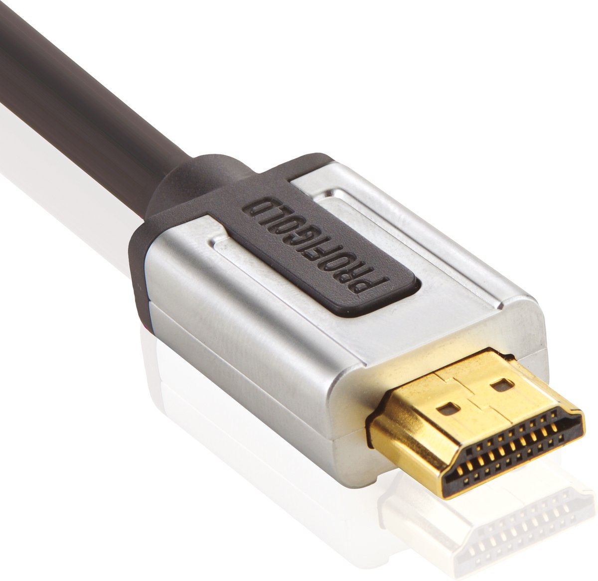 High Speed HDMI kabel met Ethernet HDMI-Connector - HDMI-Connector 1.00 m Zwart