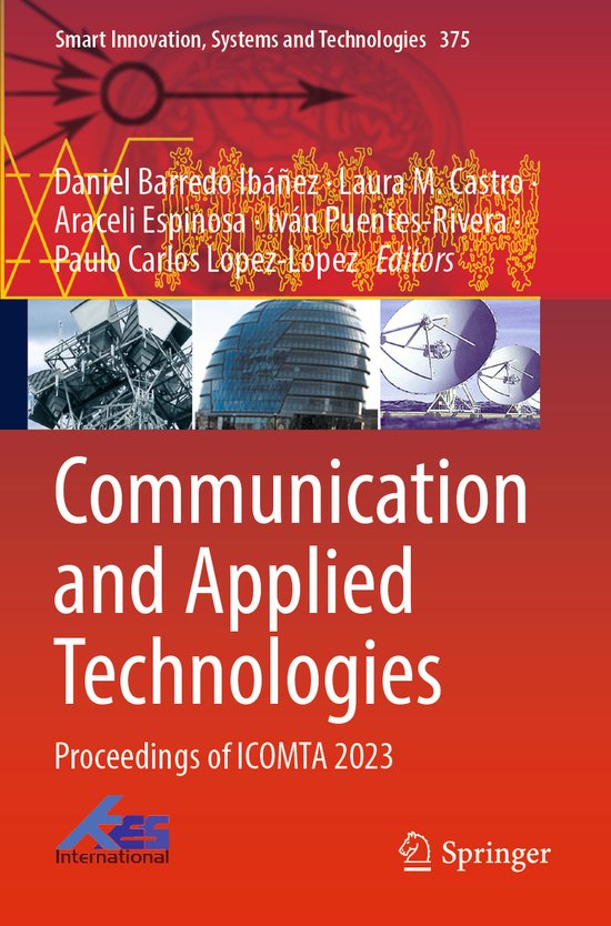Smart Innovation, Systems and Technologies- Communication an ... - cover
