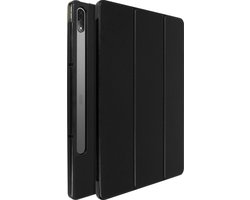 Avizar Hoesje Geschikt voor Lenovo Tab P12 Pro met Standfunctie en Toetsenbord, Zwart