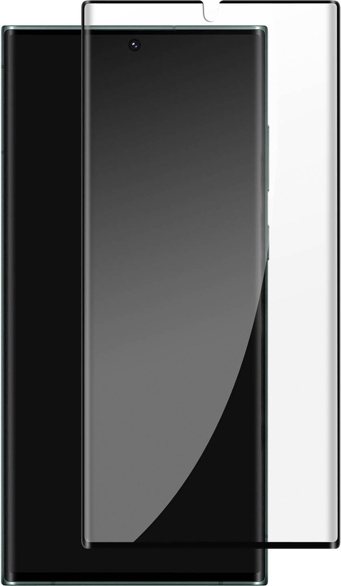Bestsuit, Screenprotector Geschikt voor Galaxy S22 Ultra - Antimicrobieel, Zwart