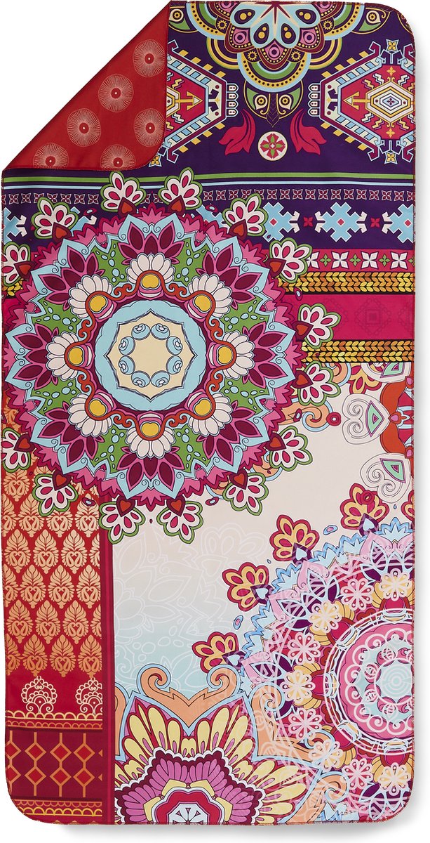 HIP Sporthanddoek "mandala's" - Multi - (50x100 cm) - Microvezel