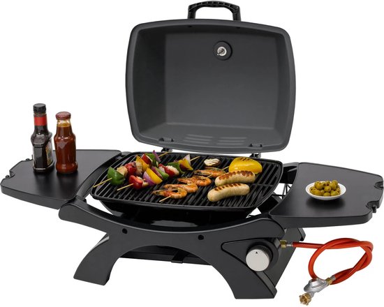 Tepro Gas BBQ - Tafelmodel Barbecue - Tafelbarbecue - Anti-aanbaklaag - 37x48 cm Grilloppervlak