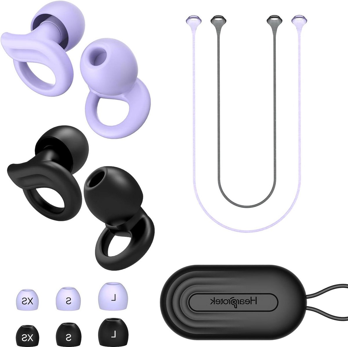 Goedkoopste Oordopjes om in te slapen - 2 paar anti-snurk-siliconen oordopjes - gehoorbescherming voor beter slapen - concentratie reizen werk concert vliegtuig - 29 dB Earplugs