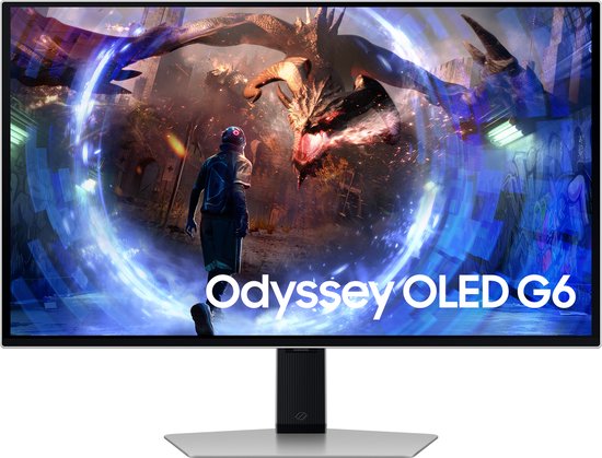 Foto: Samsung odyssey g6 ls27dg602suxen qhd oled 0 03 ms 360 hz 27 inch