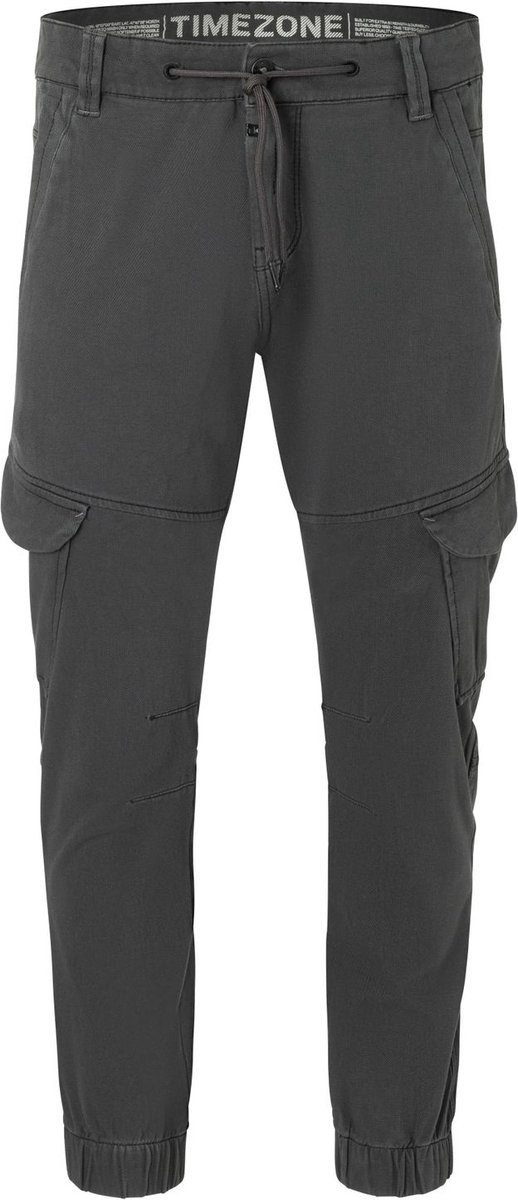 TIMEZONE Heren Cargo Broek REGULAR BROOKLYNTZ regular/straight Grijs 30W / 34L Volwassenen