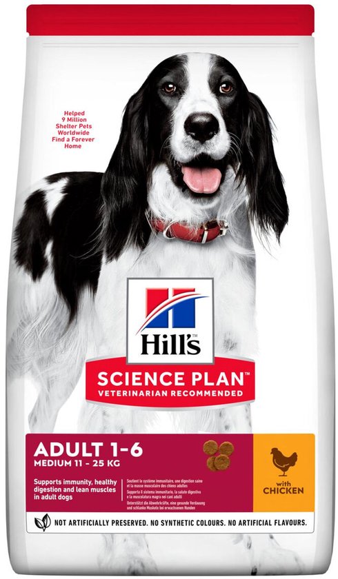 Hills Canine Adult Medium Kip 14 kg