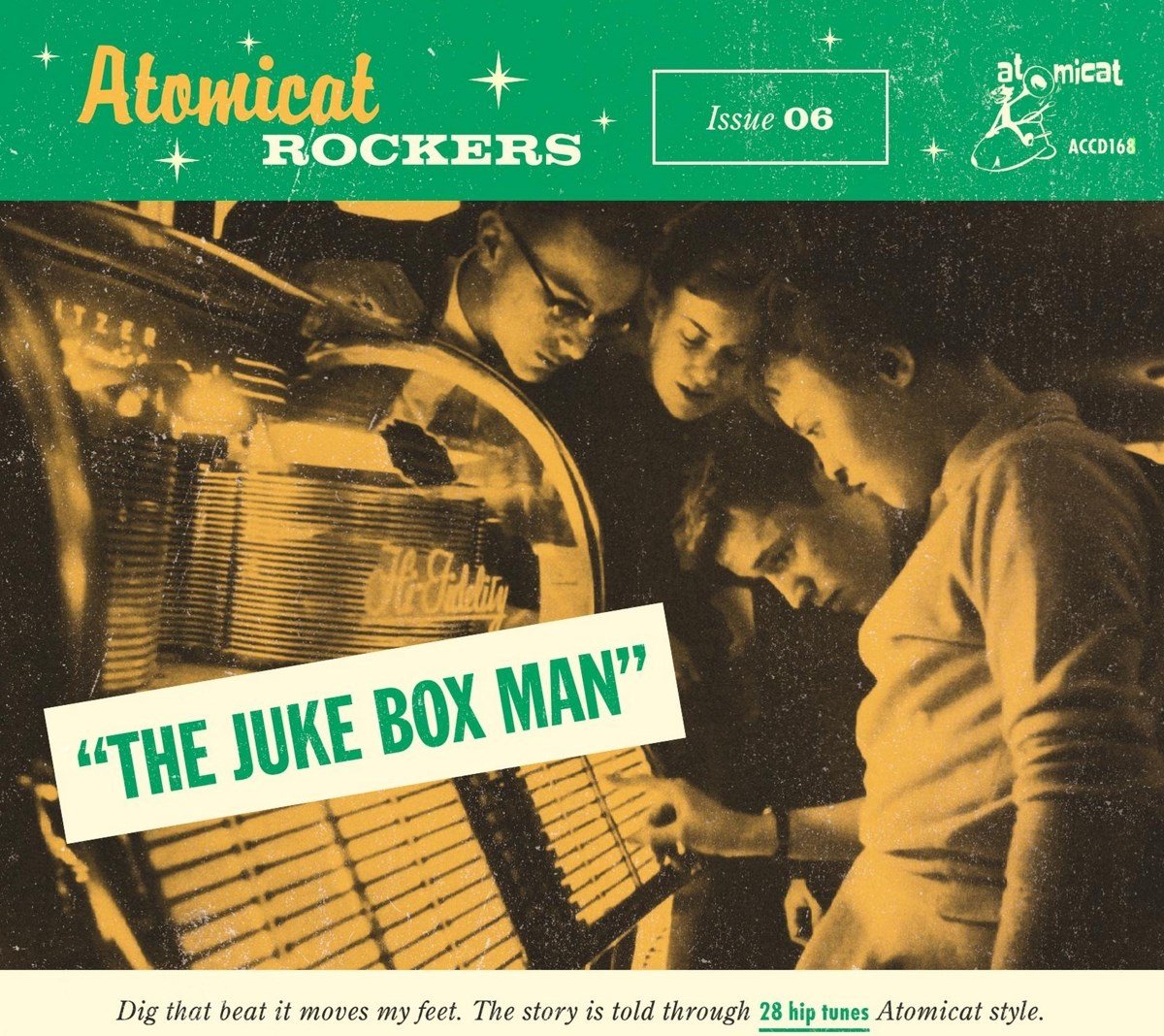 Various Artists - Atomicat Rockers Vol.6: The Jukebox Man (CD)