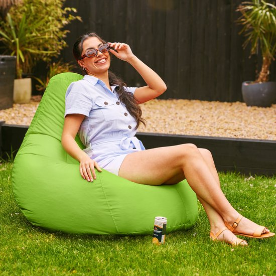 icon Sirena Zitzak Fauteuil, Donkergrijs, Fluwelen Stof, Zitzak Volwassen met Vulling Inbegrepen, Schelp Stoel, Bean Bag, Slaapkamer, Woonkamer, Woonkamermeubilair