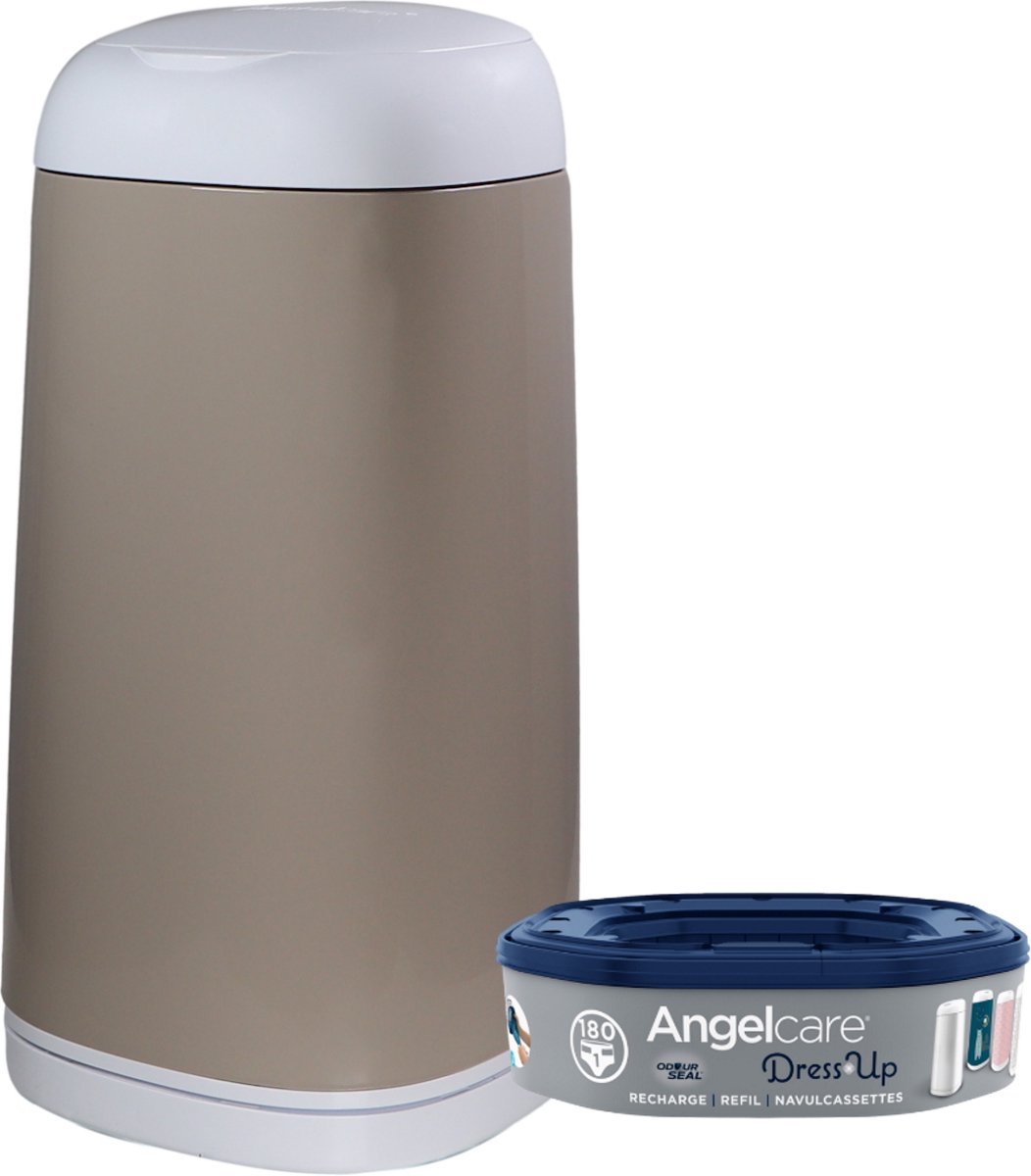 Goedkoopste Angelcare Dress Up Beige Luieremmer I000731