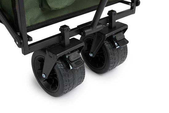 909 Outdoor Bolderkar - Pliable - Capacité de charge max 80 KG - 100x57x99cm - Vert