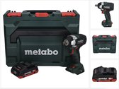 Metabo SSW 18 LT 300 BL accu-slagmoersleutel 18 V 300 Nm borstelloos + 1x oplaadbare accu 4.0 Ah + metaBOX - zonder oplader