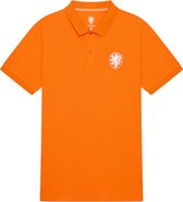 Nederlands elftal polo heren - oranje - maat XL - maat XL