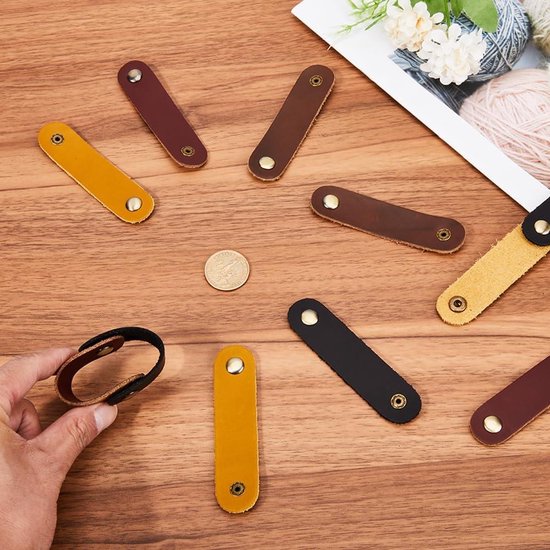 6 Stuks Magnetische Kabelbinders voor het Bundelen en