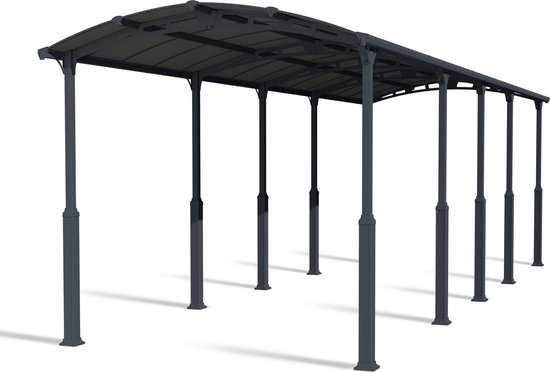 Canopia - Carport - Overkapping - Alpine RV - Aluminium - Hoge kwaliteit - Eenvoudige installatie - 3.6X11 m