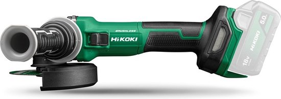 G1813DEW4Z 18V 125 mm Accu haakse slijpmachine