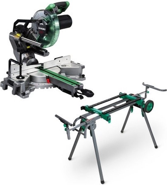 C8FSHGWAWZ Afkortzaagmachine 230V 216mm 1100W - Inclusief onderstel