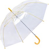 Clayre & Eef Parapluie pour adultes 82 cm Transparent Plastique