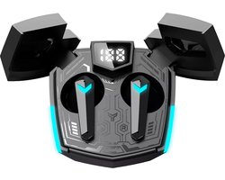 Canyon GTWS-2 Headset Draadloos oorhaak Gamen USB Type-C Bluetooth Oplaadhouder Zwart