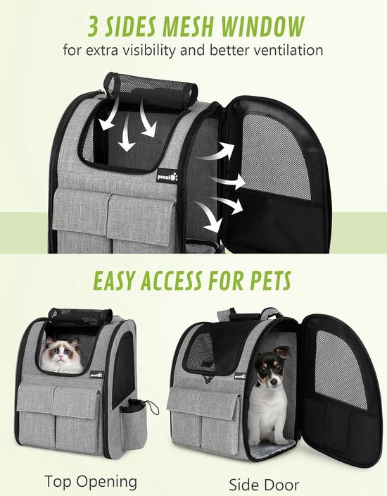 Chariot Pliable 2 Roues En Aluminium - Idéal Sacs D'École, Cartables & Sacs à Dos Animaux