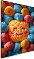 Geel, Blauw, Roze, Oranje, Wit