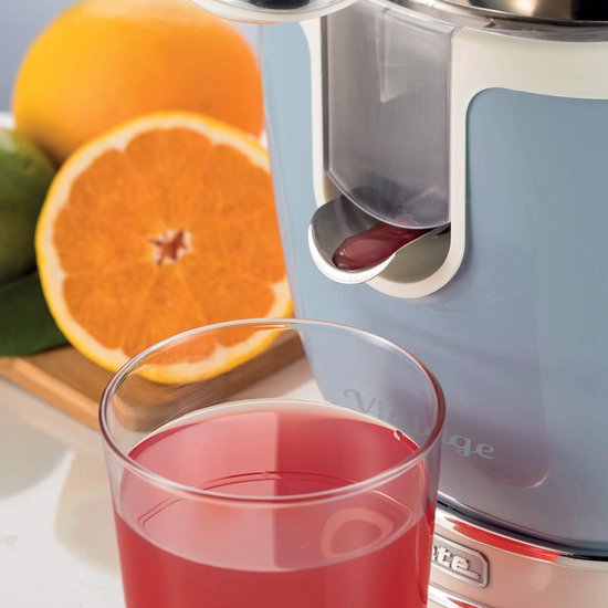 Ariete 0413/05 - Vintage elektrische citruspers - 400 Watt - 2 perskegels - 600 ml inhoud - blauw van Ariete — afbeelding 2