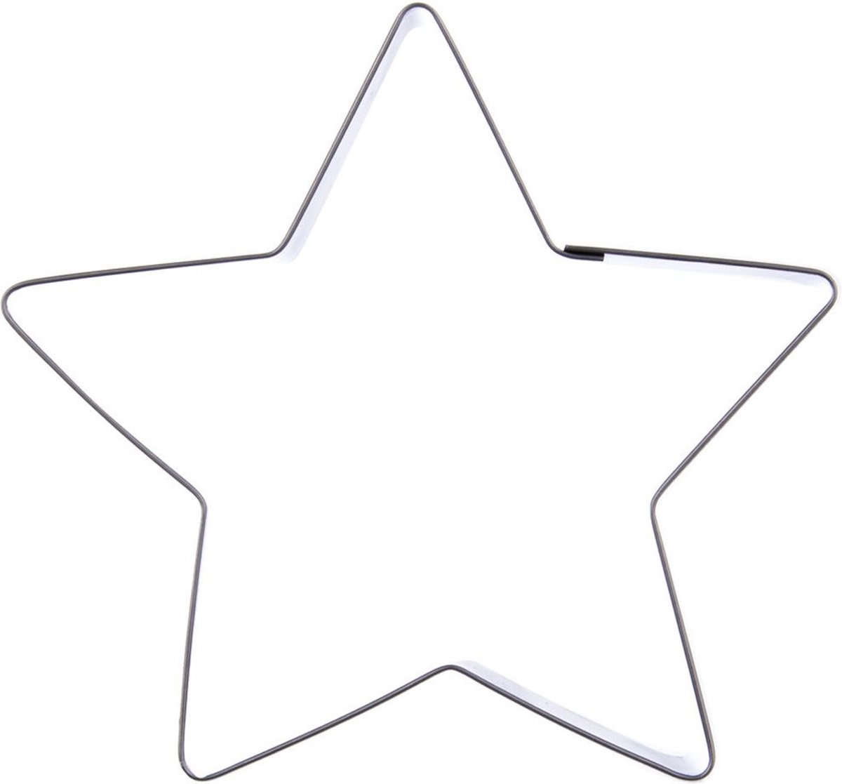 Orion group Koekjessnijder Edelstaal Ster 11 cm Vormen Uitsteekvorm Cookie Cutter Uitsteekvormpjes Koekjes Bakken