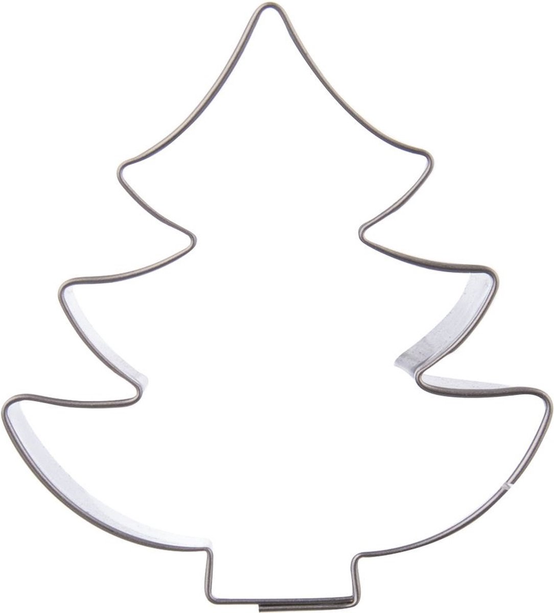 Koekjessnijder Edelstaal Kerstboom 4,6 cm - Vormen - Uitsteekvorm - Cookie - Cutter - Uitsteekvormpjes - Koekjes - Bakken