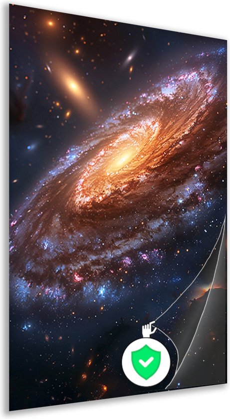 Affiches Voie Lactée - Décoration murale Univers - Décoration murale Etoiles - Décoration murale classique - Poster chambre - Poster Décoration murale 70x105 cm