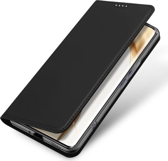 Dux Ducis - Telefoon Hoesje geschikt voor de Honor 200 Pro - Skin Pro Book Case - Zwart