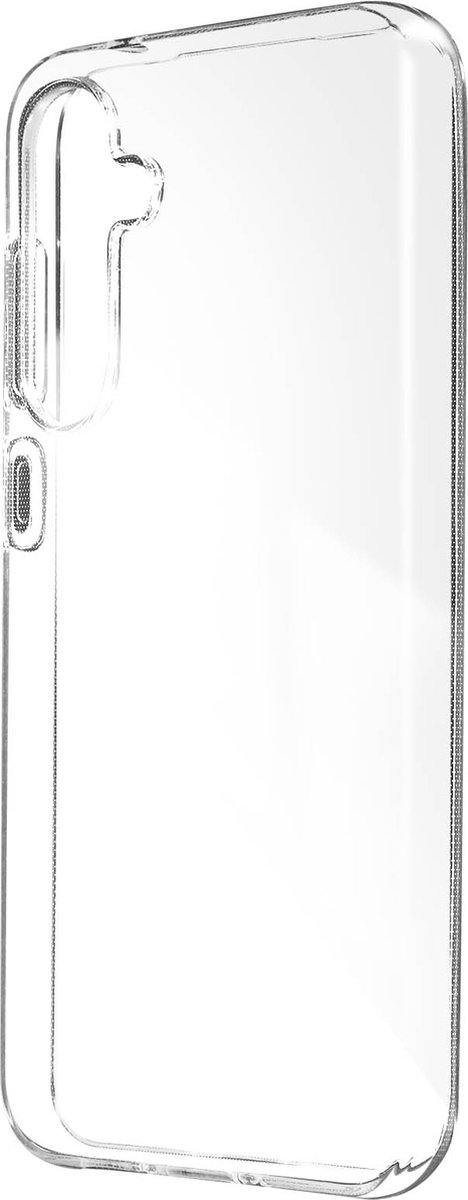 Avizar Hoes Geschikt voor Samsung Galaxy S23 FE Siliconengel, Transparant