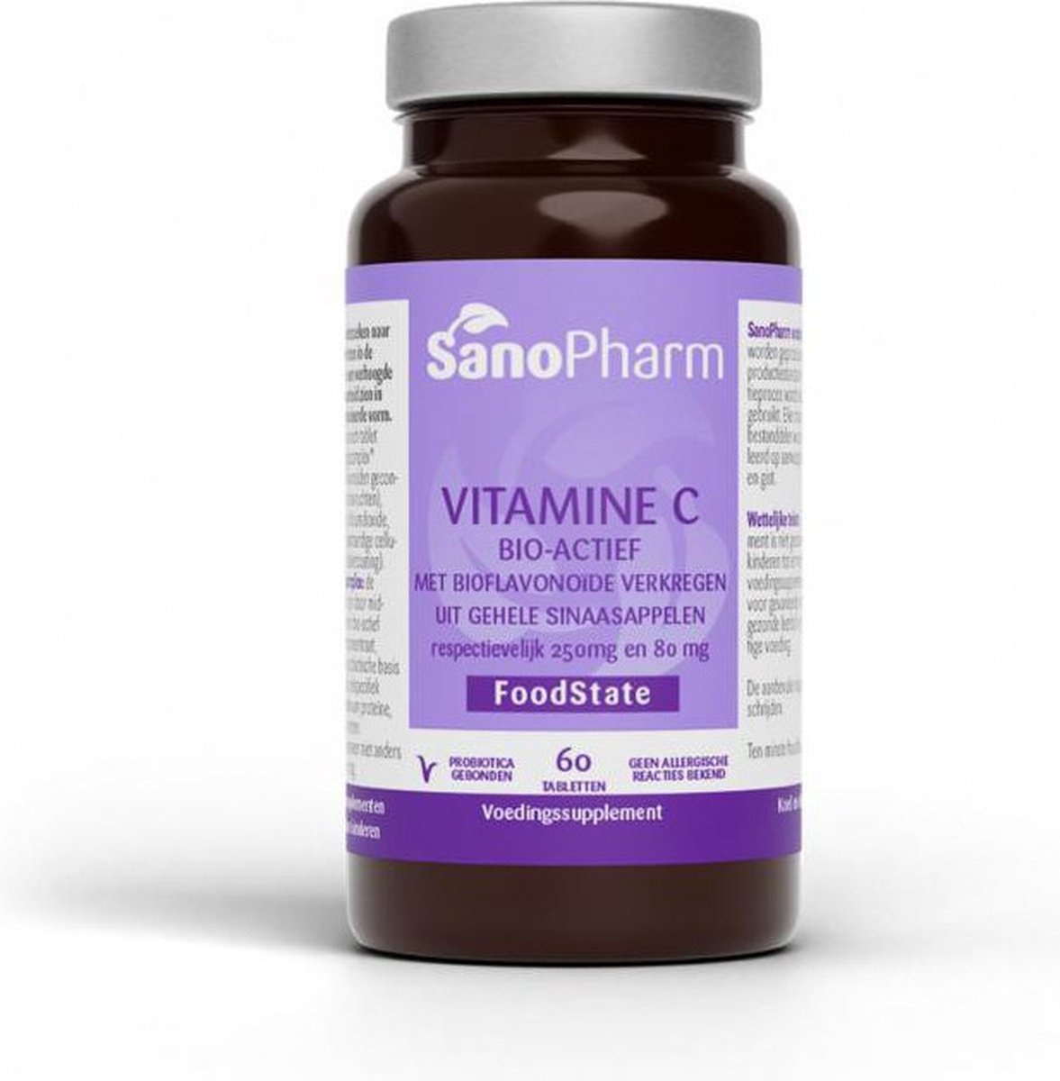 SanoPharm Vitamine C 250mg & bioflavonoiden 80mg 60 Tabletten