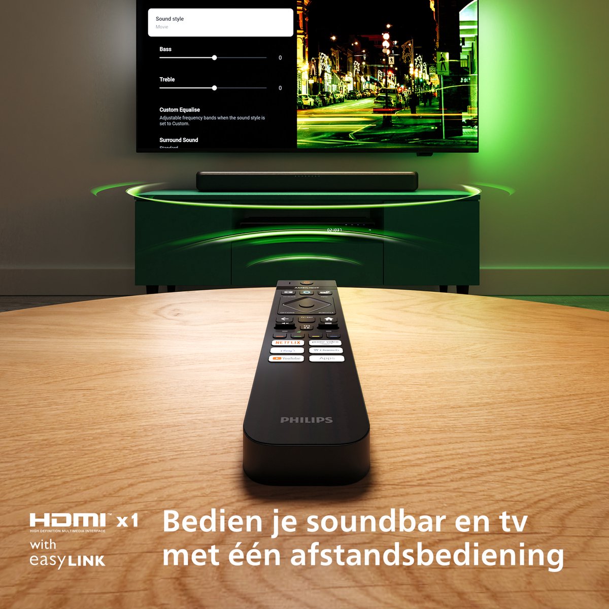 Philips TAB5109 - Soundbar - 2.0 kanalen - Grijs – foto 6