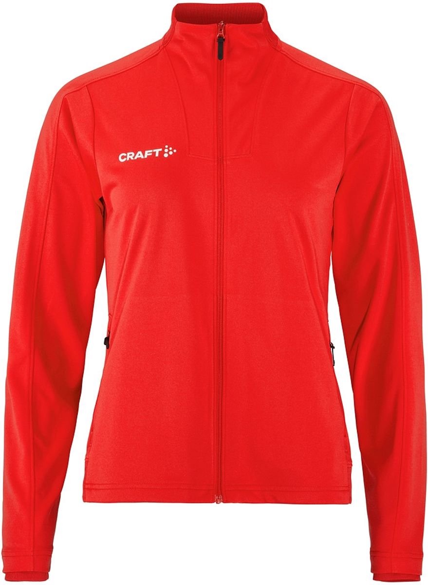 Craft Evolve 2.0 Top Full Zip Dames - Rood | Maat: S