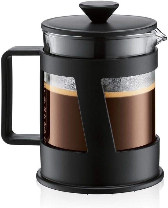 Crema 4 Cup Franse pers zwart koffiezetapparaat - BODUM - 0,5 l