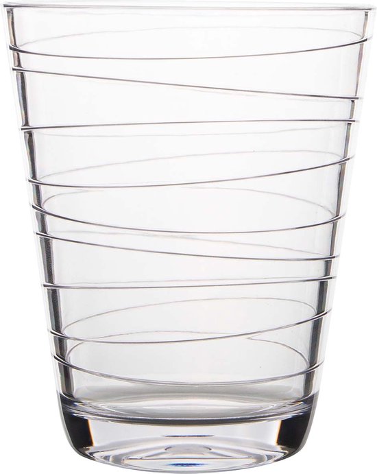 Gimex - Linea Line - Waterglas - Streepjes- 300 ml - 2 Stuks van GIM — afbeelding 3