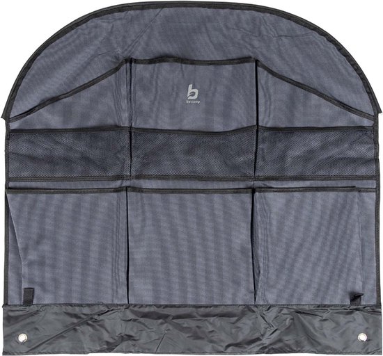 Bo-Camp - Wielorganizer - Rond - Tentorganizer - 9-vaks - 87x84 Cm - Grijs