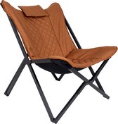 Bol.com Bo-Camp - Industrial - Relaxstoel - Molfat - Cationic - Clay aanbieding
