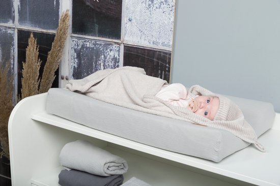 Baby's Only Baby badcape - Omslagdoek - Handdoek met capuchon Sense - Clay - 75x85 cm - Badstof van Baby's Only — afbeelding 2