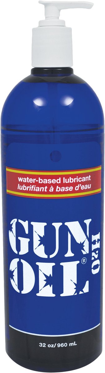 Gun Oil H2O - Glijmiddel op Waterbasis - 960 ml